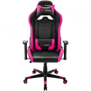 SILLA GAMER MARS GAMING MGC3BPK NEGRA ROSA - Imagen 1