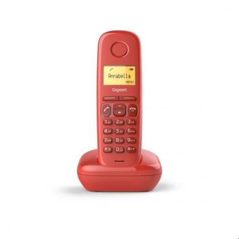 TELEFONO SIEMENS GIGASET A170 ROJO - Imagen 1