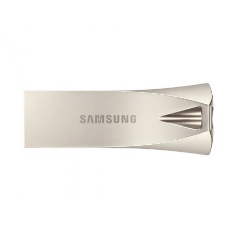 PEN DRIVE 32GB SAMSUNG BAR PLUS CHAMPAGNE SILVER - Imagen 1