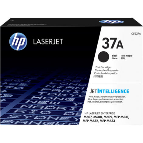 TONER HP 37A (CF237A) NEGRO 11000 PAGINAS - Imagen 1