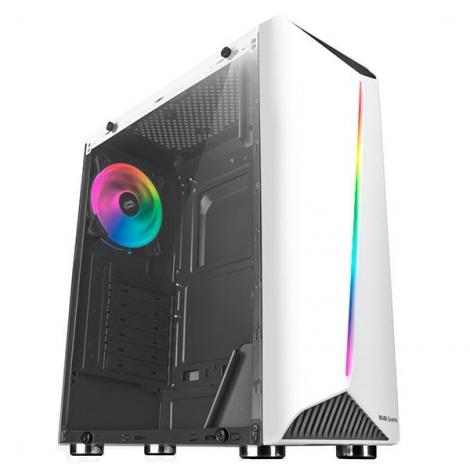 CAJA ATX MARS GAMING MCX RGB BLANCA USB 3.0 30] - Imagen 1