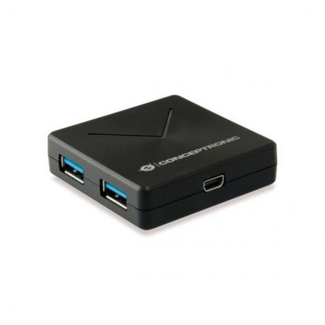 HUB CONCEPTRONIC USB 3.0 4 PUERTOS - Imagen 1