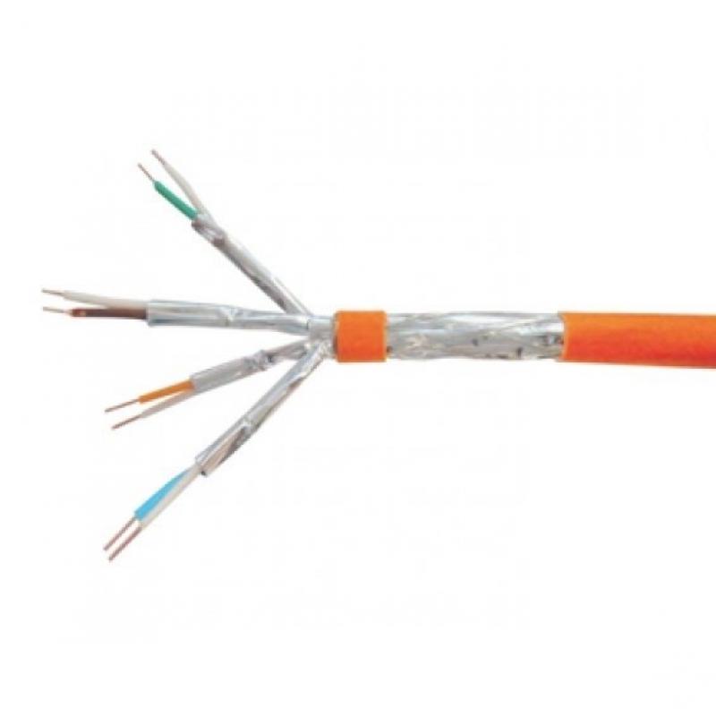 CABLE EQUIP 100M BOBINA RJ45 S-FTP CAT7 RIGIDO - Imagen 1