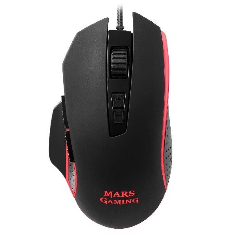 RATON MARS GAMING MM018 USB 4800 DPI RGB - Imagen 1