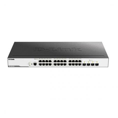 SWITCH D-LINK 24 PUERTOS +4 10G SFP - Imagen 1