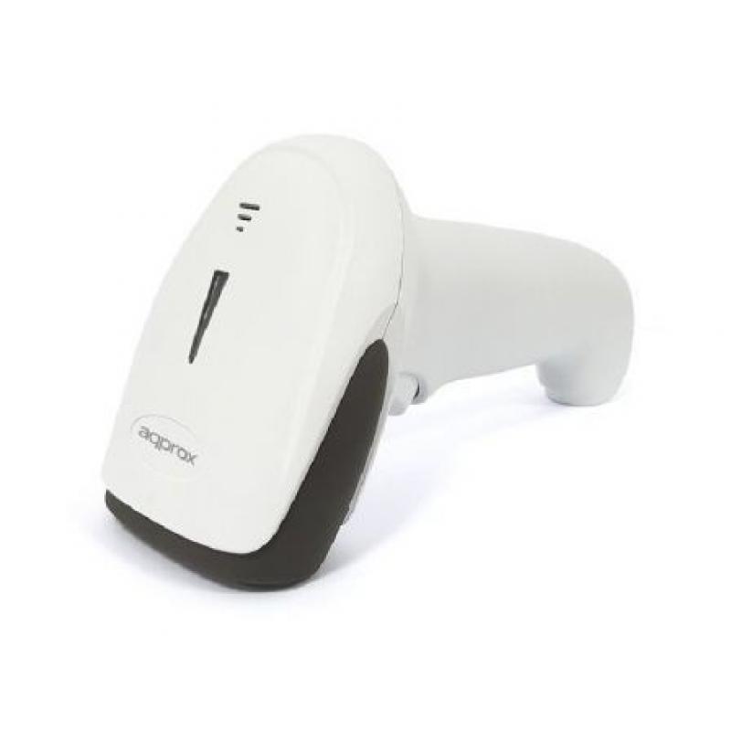 LECTOR LASER APPROX APPLS09 2D BLANCO USB - Imagen 1