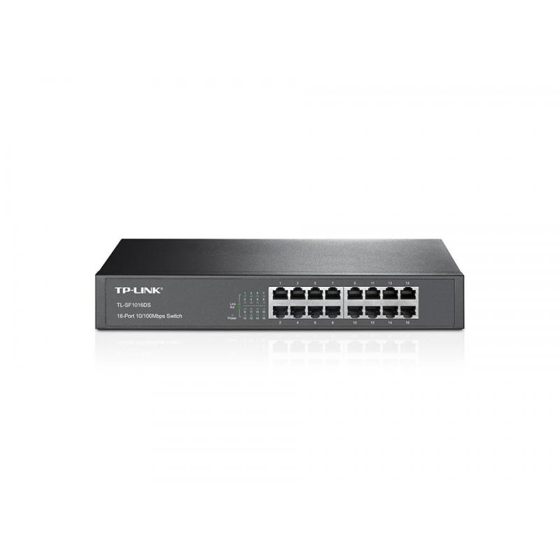 SWITCH TP-LINK 16 PUERTOS RACK 13" (KIT NO INCLUYD - Imagen 1