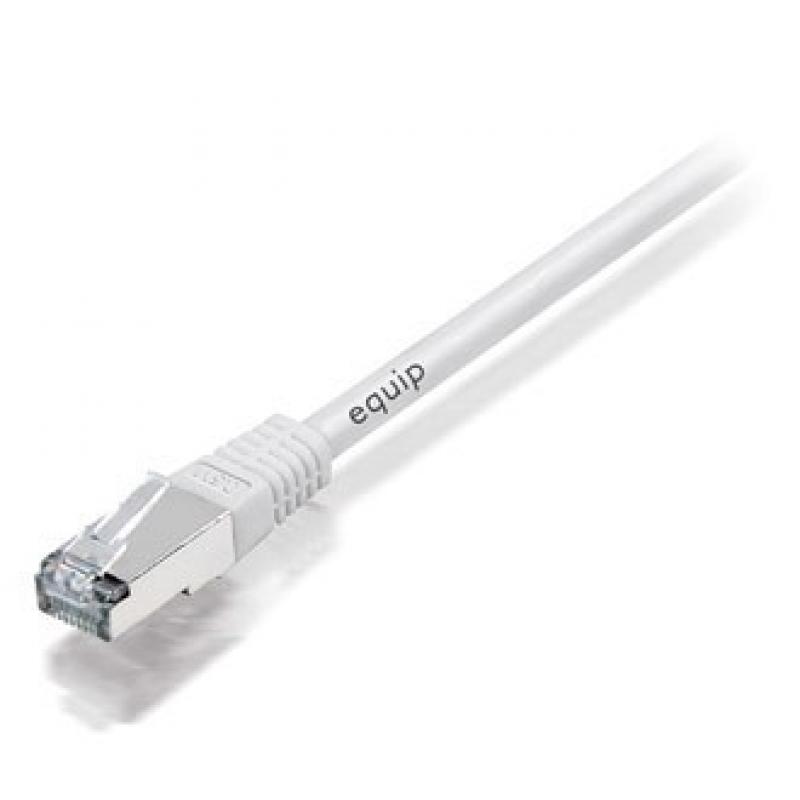 CABLE EQUIP RJ45 LATIGUILLO S-FTP CAT.7 0.5M BLANC - Imagen 1