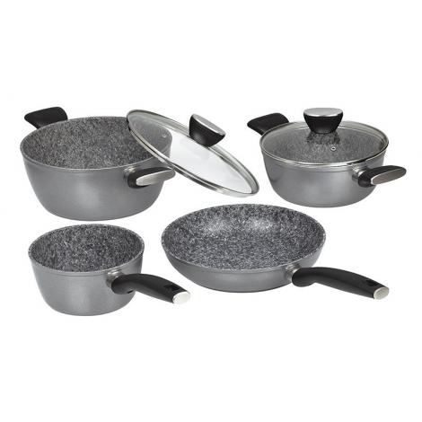 BATERIA DE COCINA JATA MOD BC4 GRANITE 4 PIEZAS - Imagen 1