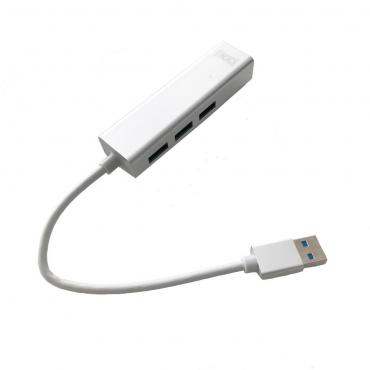HUB USB 3.0 3GO 3P USB3.0+ETHERNET RJ45 10-100 1P - Imagen 1