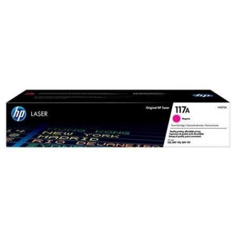 TONER HP 117A W2073A LJ 150 0.7K MAGENTA - Imagen 1