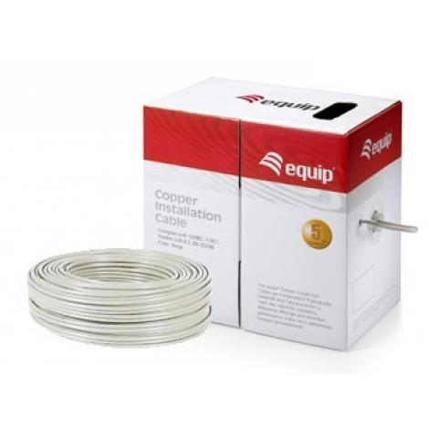 CABLE EQUIP 100M BOBINA CAT6 S-FTP RIGIDO LSZH - Imagen 1