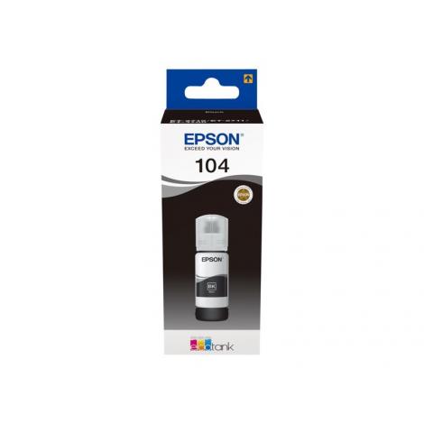 CARTUCHO EPSON T00P1 104 ECOTANK NEGRO 65ML - Imagen 1