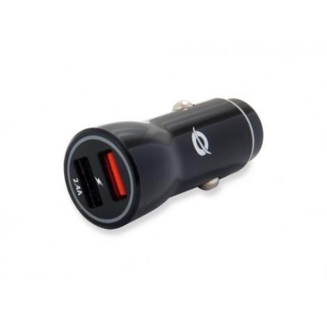 CARGADOR USB RAPIDO COCHE CONCEPTRONIC 30W - Imagen 1