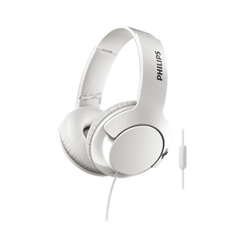 AURICULAR PHILIPS DIADEMA SHL3175 CON MICRO BLANCO - Imagen 1