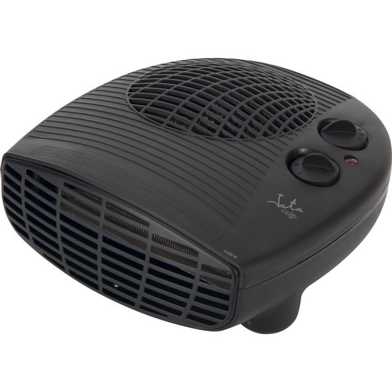 TERMOVENTILADOR HORIZONTAL JATA 1200W NEGRO 3P - Imagen 1