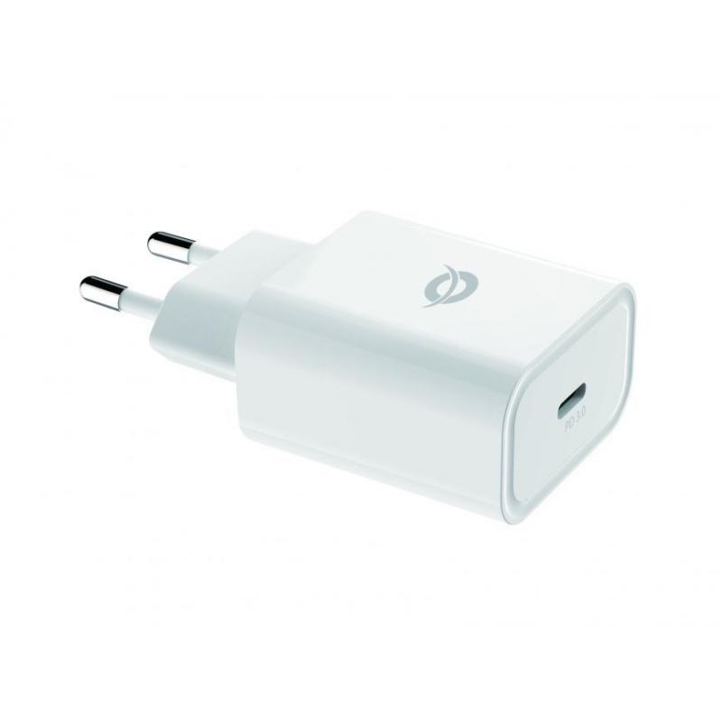 CARGADOR CONCEPTRONIC USB-C 20W BLANCO - Imagen 1