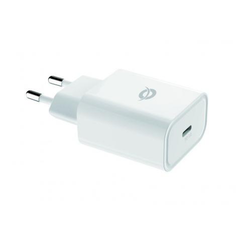 CARGADOR CONCEPTRONIC USB-C 20W BLANCO - Imagen 1