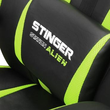 SILLA GAMER WOXTER STINGER STATION ALIEN VERDE - Imagen 3