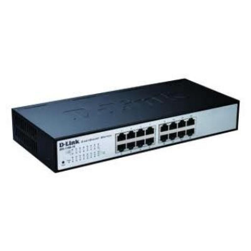 SWITCH D-LINK 16 PUERTOS 10-100 EASY SMART - Imagen 1