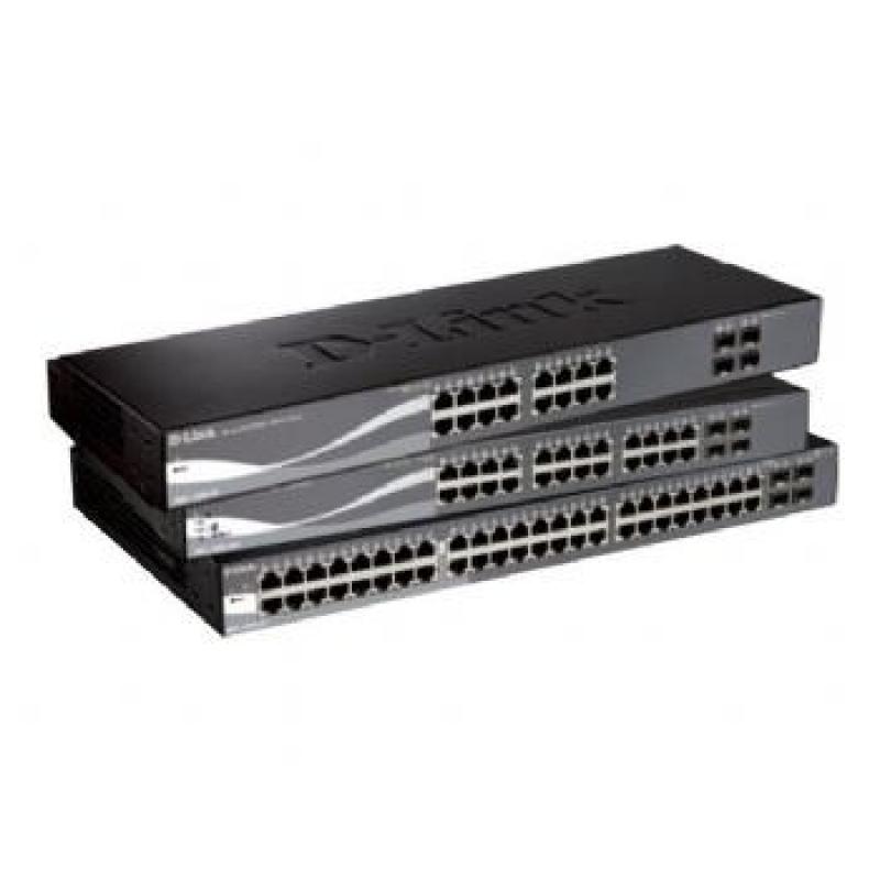 SWITCH D-LINK 48 PUERTOS 10-100-1000 + 4 SFP - Imagen 1