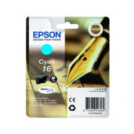 CARTUCHO EPSON 16 165PAG CIAN - Imagen 1