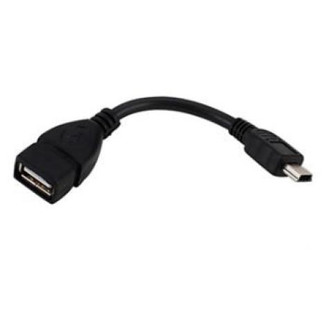 CABLE USB 2.0 MINI USB-A-H OTG 0.15M - Imagen 1