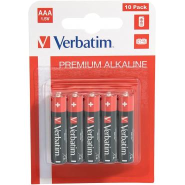 PILAS VERBATIM ALCALINA AAA-LR03 PACK 10U - Imagen 3