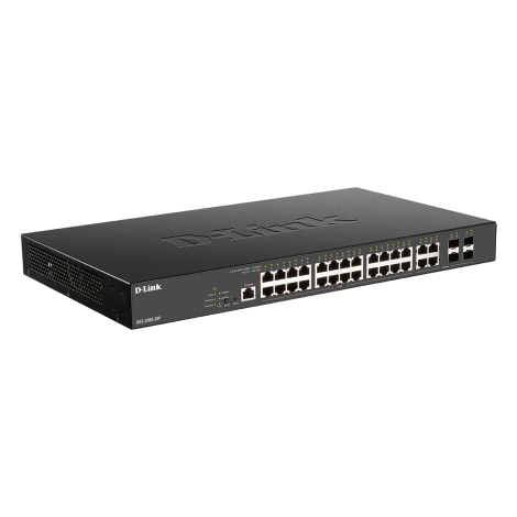 SWITCH D-LINK 24 PUERTOS 10-100-1000 + 4SFP - Imagen 1