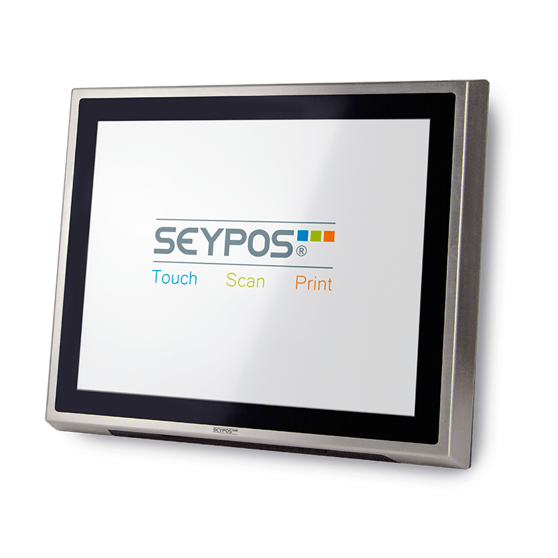 PANEL PC SEYPOS K795II INOX J1900 8GB 128SSD 3Y - Imagen 1