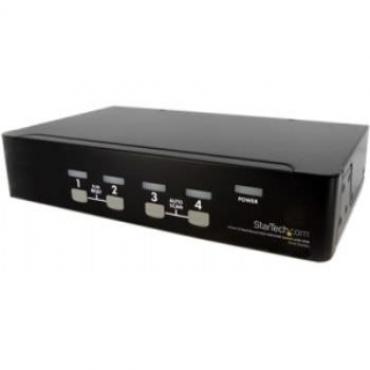 DATA SWITCH KVM 4X1 STARTECH MON+TEC+RAT USB - Imagen 1