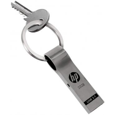 PEN DRIVE 32GB HP METALICO X785W LLAVERO - Imagen 1