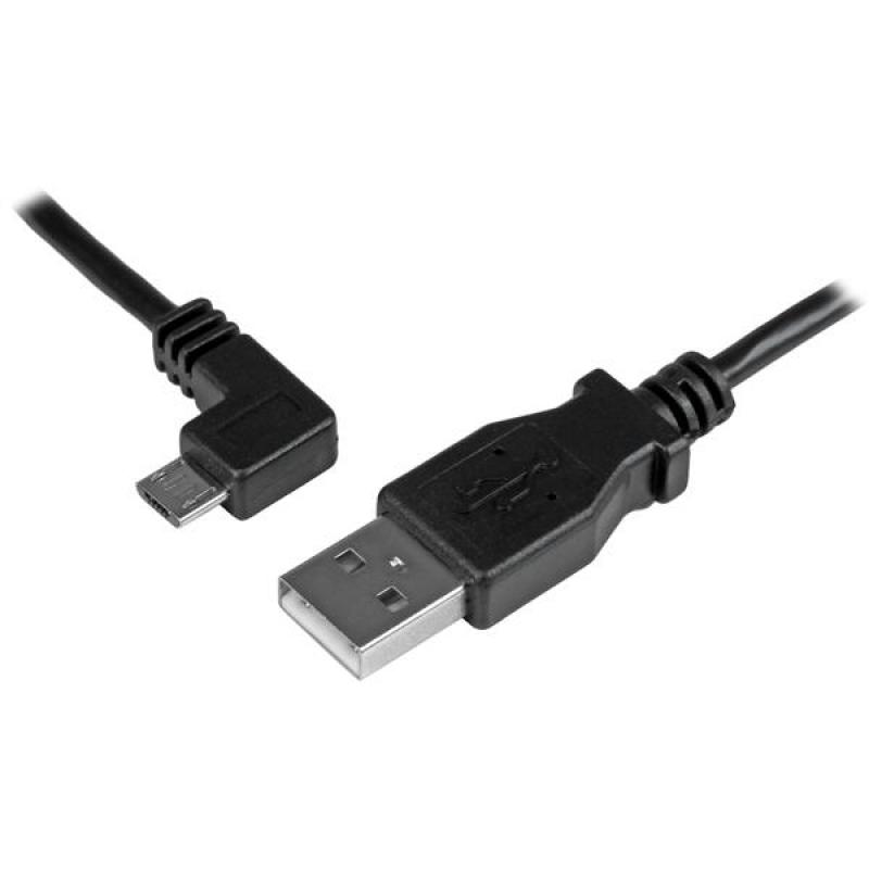 STARTECH.COM CABLE 0.5M MICRO USB ACODADO - Imagen 1