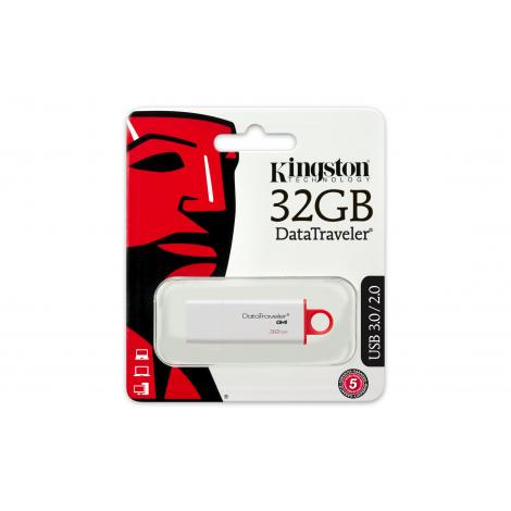 PEN DRIVE 32GB KINGSTON DATATRAVELER G4 USB 3.0 - Imagen 1