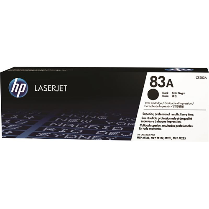 TONER HP 83A CF283A LJ M125NW,M127SS 1.5K NEGRO - Imagen 1