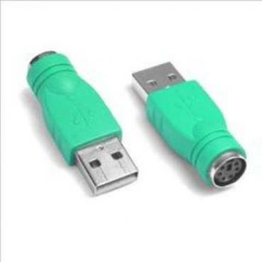 ADAPTADOR PS-2 HEMBRA USB A MACHO - Imagen 1