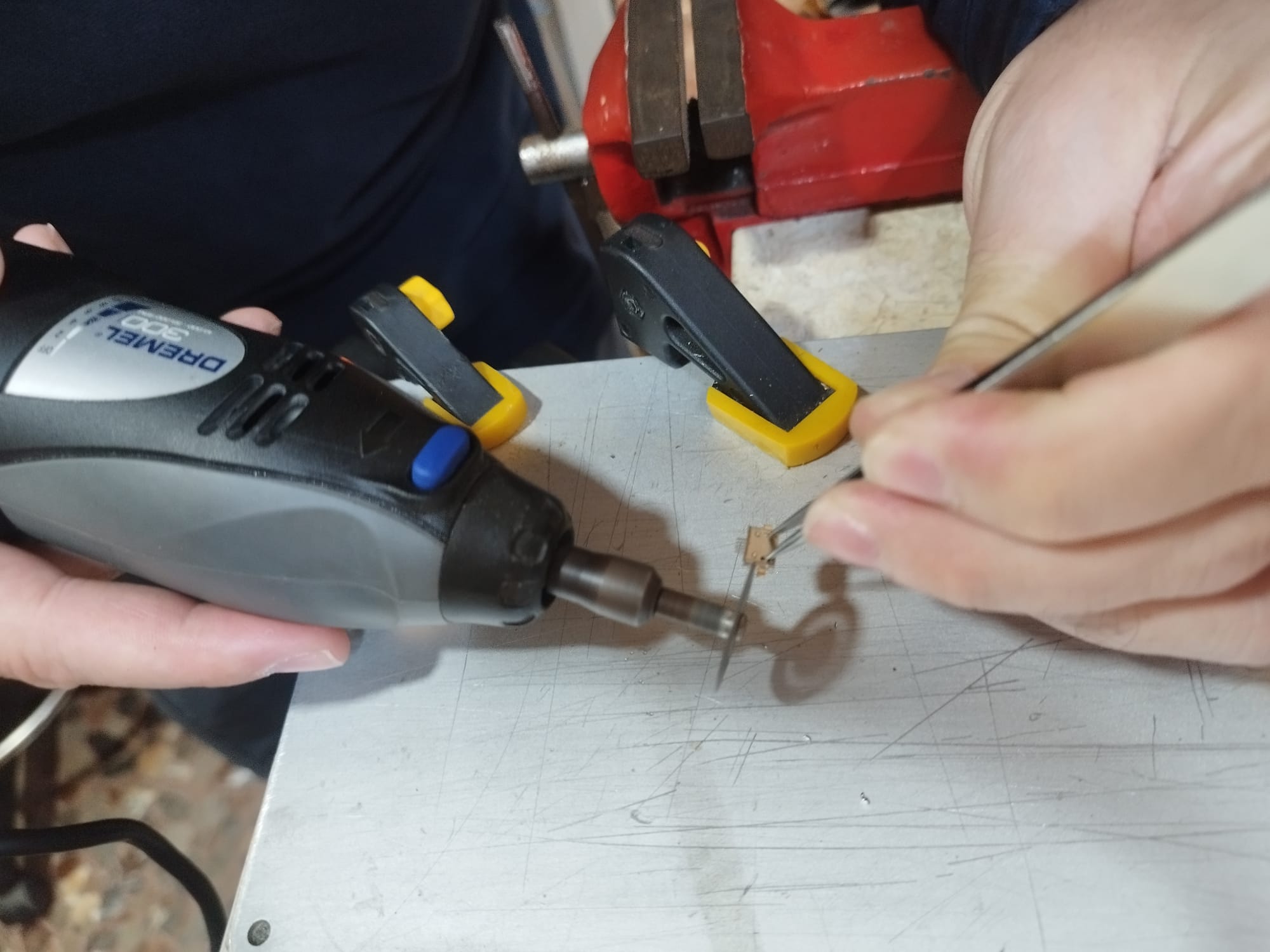 Reparación de placa
